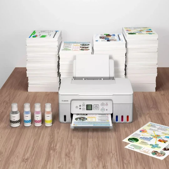 Printer Canon PIXMA G3470 White EUM/EMB	 - Thumbnail 2