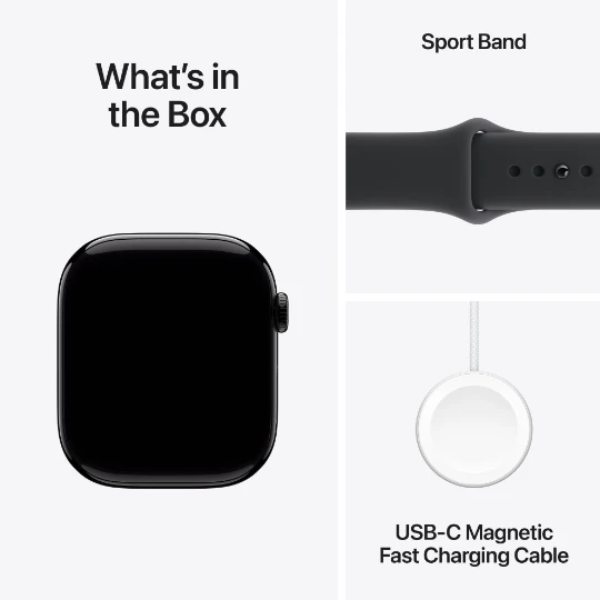 Smart saat Apple Watch Series 11 46mm Black - Thumbnail 3