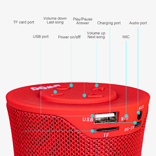 Səsgücləndirici Bwoo BS56 2888 - Thumbnail 1