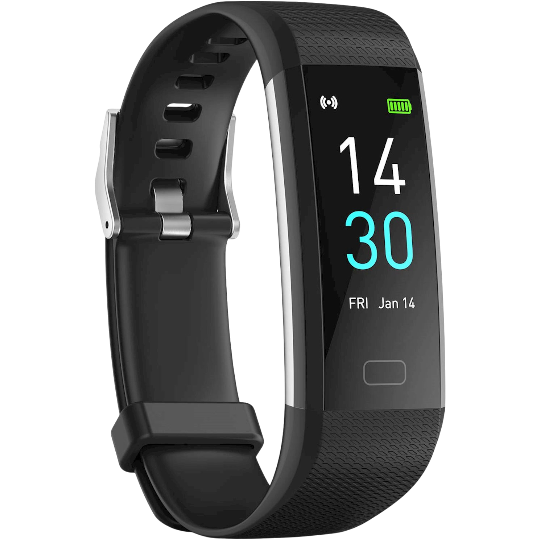 Smart saat Euroacs FIT TRACKER S5 BLACK - Thumbnail 1