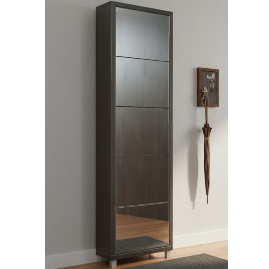 Ayaqqabı dolabı Perla Lüks 5 (Kapuçino)