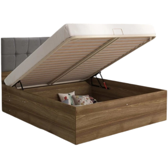 Çarpayı Perla Regular Bazalı (W1600 Ceviz Tünd) - Thumbnail 2