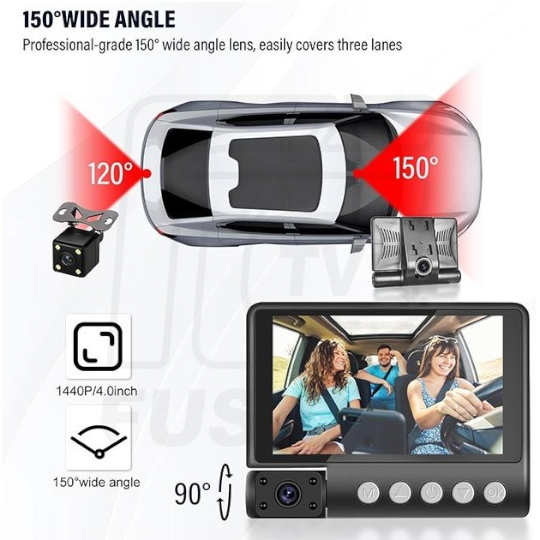 Videoqeydiyyatçı / C12 Touch Screen - Thumbnail 2