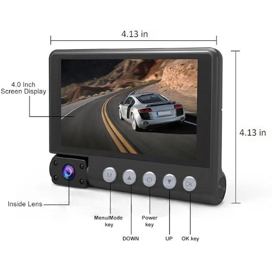 Videoqeydiyyatçı / C12 Touch Screen - Thumbnail 3