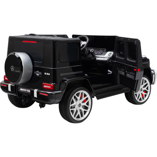Elektrikli uşaq maşını MERCEDES GALIK S307 Black - Thumbnail 5