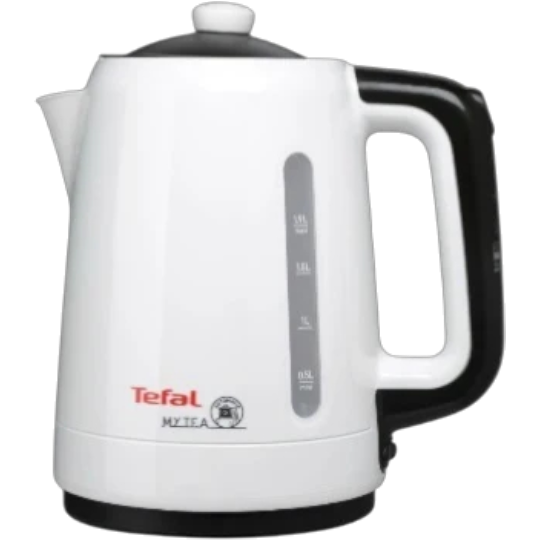 Elektrikli çaydan Tefal MY TEA Şüşə Dəmlikli Ağ-1500637852 - Thumbnail 1