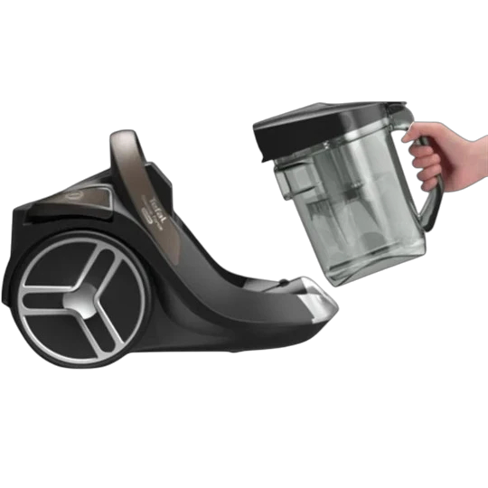 Tozsoran Tefal TW7289 5 ulduz Silence Force Siklon Qablı Qəhvəyi - Thumbnail 4