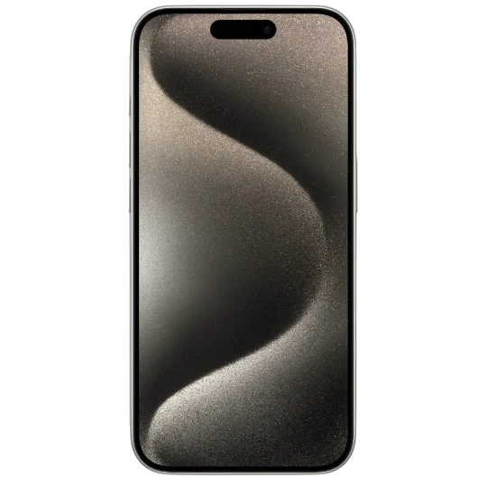 Mobil Telefon Iphone 15 Pro 256GB Natural Titanium - Thumbnail 1