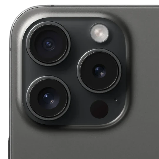 Mobil Telefon Iphone 15 Pro 128GB Black Titanium - Thumbnail 4