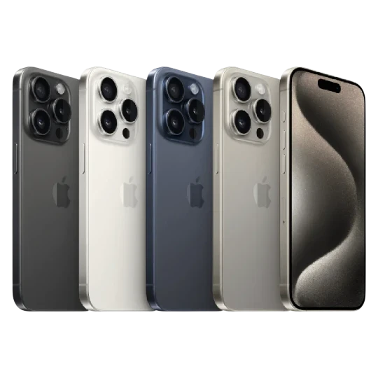 Mobil Telefon Iphone 15 Pro 128GB Black Titanium - Thumbnail 5