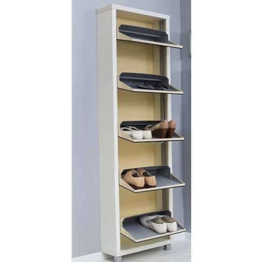 Ayaqqabı dolabı Perla Lüks 5 (Ağ Ağac)  - Thumbnail 1