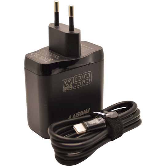 Telefon adapteri Ansty 65W GN-02 PT-38091 - Thumbnail 2