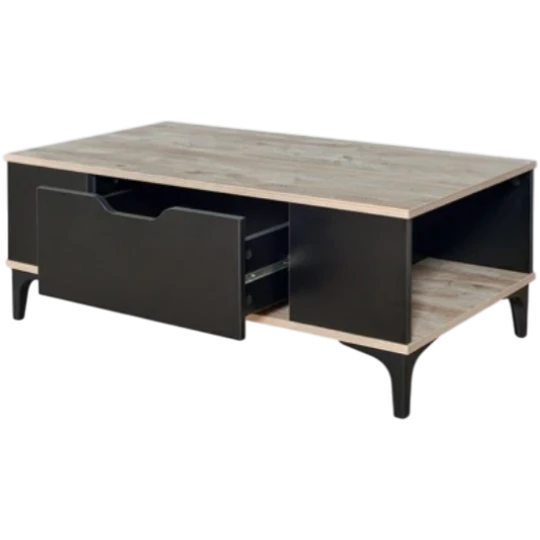 Jurnal masası Perla MODA TÜND YUKON QARA - Thumbnail 1