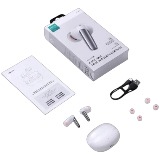 Bluetooth qulaqlıq Joyroom JR-BB1 White - Thumbnail 1