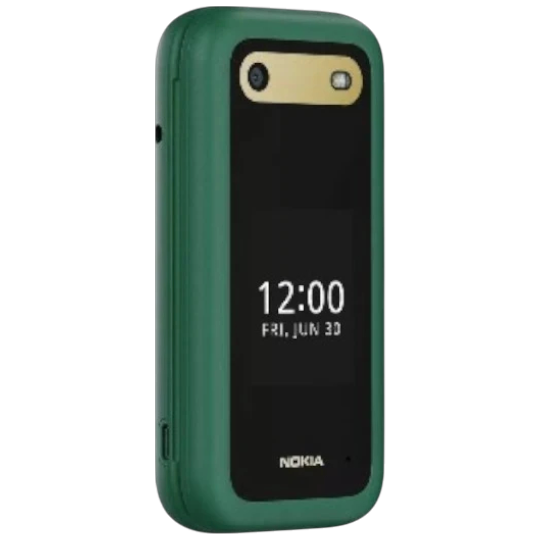 Mobil Telefon Nokia 2660 Green - Thumbnail 1