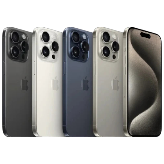 Mobil Telefon Iphone 15 Pro 256GB Blue Titanium - Thumbnail 5