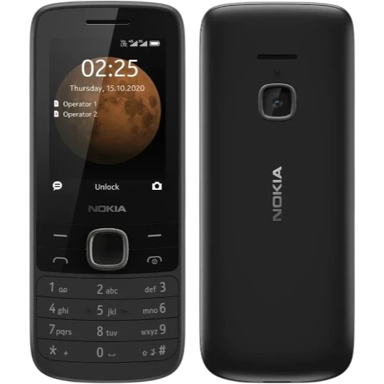 Mobil Telefon Nokia 225 4G Black