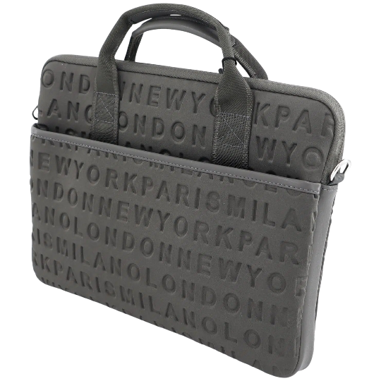 Notbuk çantası Wiwu Cosmo Slim Case 15.4"  Gray 31005 - Thumbnail 3