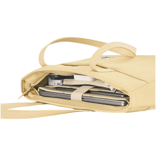 Notbuk çantası Wiwu Ora Tote 14"  Ivory  07175 - Thumbnail 3