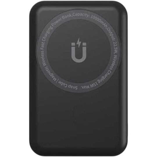 Powerbank Wiwu Snap Cube 10000mAh Magnetic Wireless Black 46993