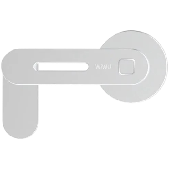 Tutacaq notbuk Wiwu ZM306 Laptop Extender Magnetic Phone Bracket-Silve