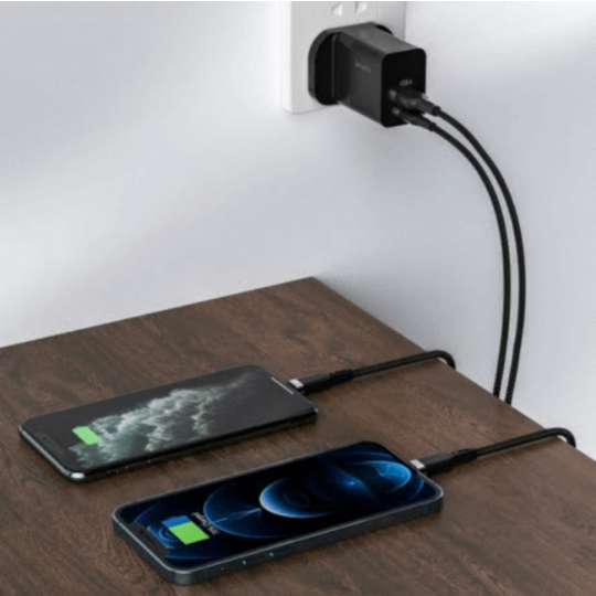 Telefon adapteri Wiwu 30W Quick Charger with Type-C to Lightning Cable 4 - Thumbnail 3