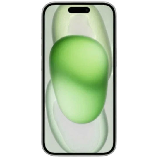 Mobil Telefon Iphone 15 128GB Green - Thumbnail 1