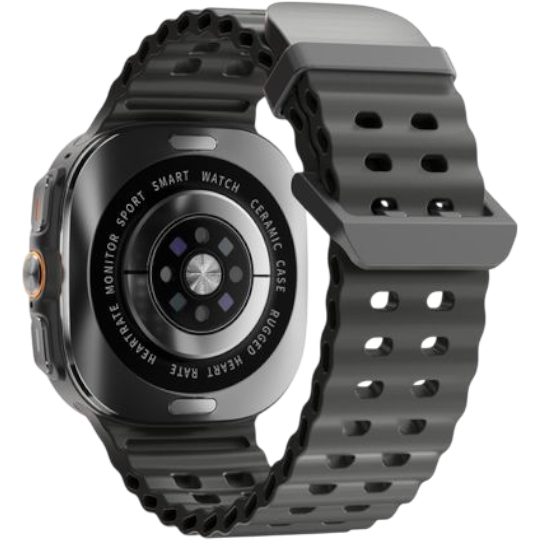 Smart saat WISME  7 Ultra Strap Black  - Thumbnail 3