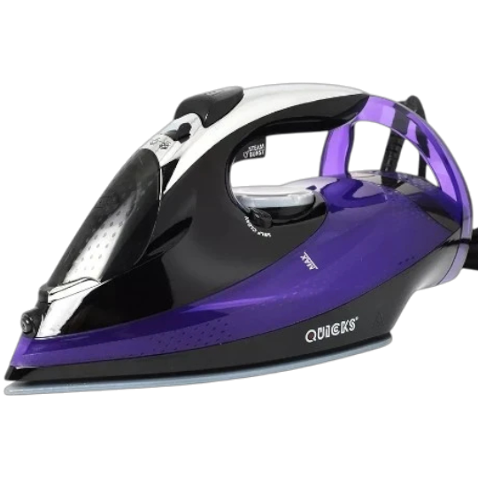Ütü Quicks Q-9800 Qara/Bənövşəyi