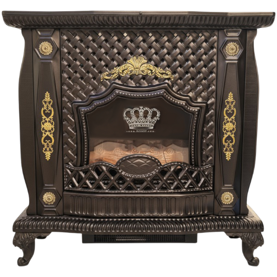 Kamin Ernest Qara ayaqlı