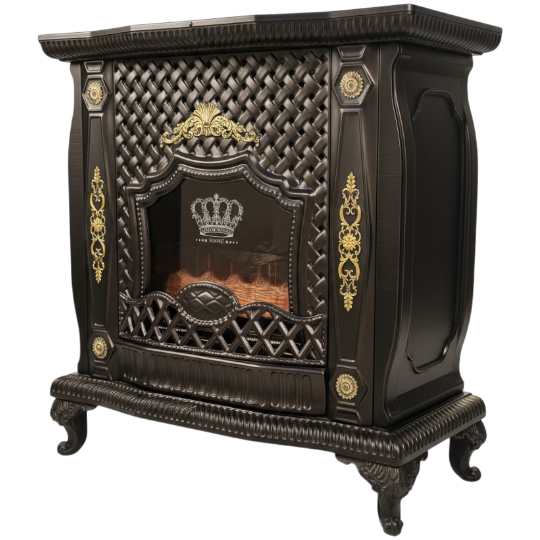 Kamin Ernest Qara ayaqlı - Thumbnail 2