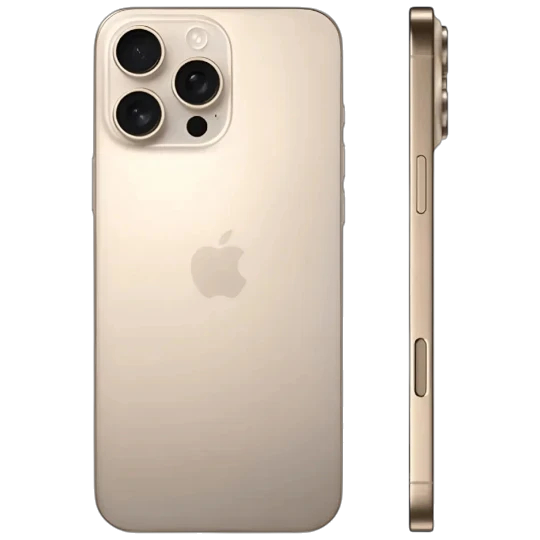 Mobil Telefon Iphone 16 Pro Max 256GB Desert Titanium - Thumbnail 1