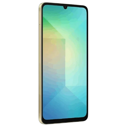 Mobil Telefon Samsung Galaxy A06 (SM-A065) 4GB/128GB Gold - Thumbnail 1