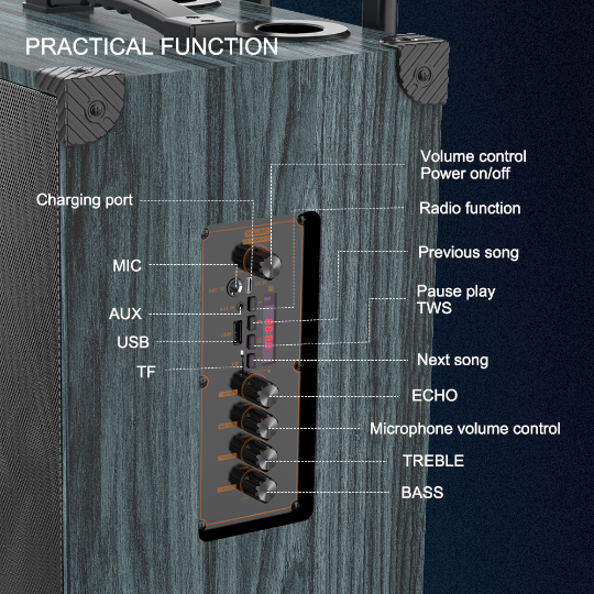 Səsgücləndirici / SİNG-E JQS911S 30W  - Thumbnail 2