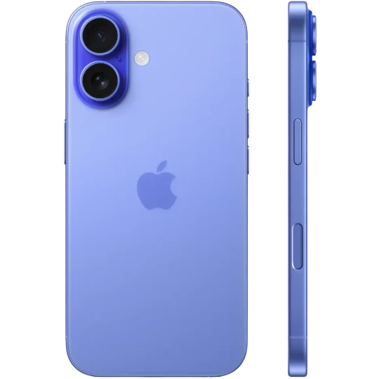 Mobil Telefon Iphone 16 128GB Ultramarine - Thumbnail 2