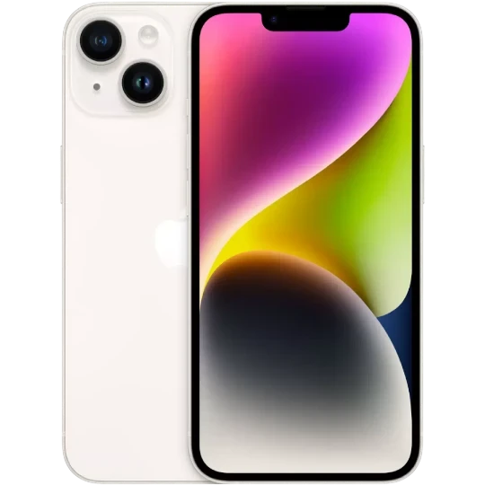 Mobil Telefon Iphone 14 128GB Starlight