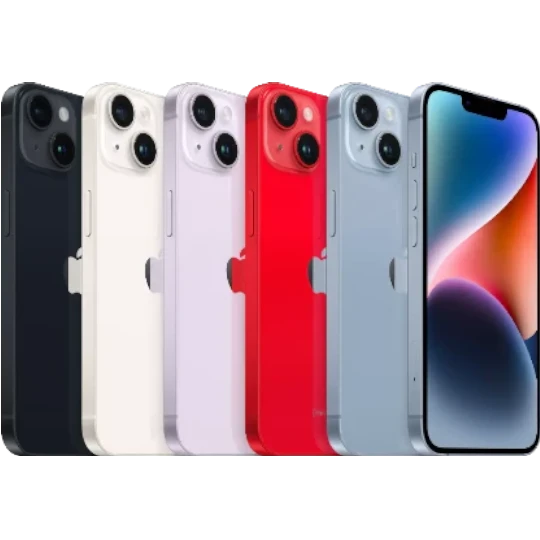 Mobil Telefon Iphone 14 128GB Starlight - Thumbnail 4