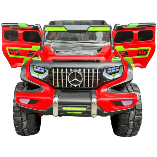 Elektrikli uşaq maşını JEEP MDX900 RED 4X4