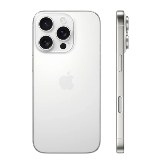 Mobil Telefon Iphone 16 Pro 128GB White Titanium - Thumbnail 1