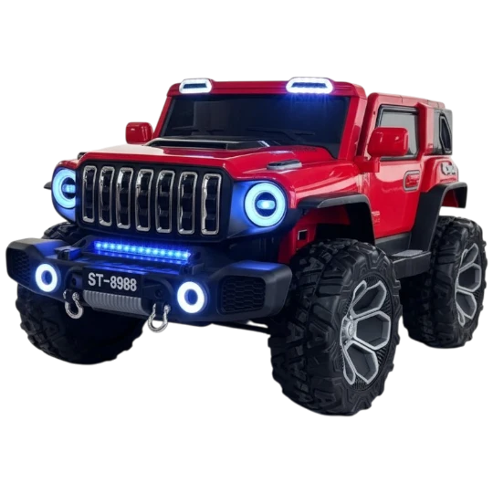 Elektrikli uşaq maşını JEEP ST-8988 Red