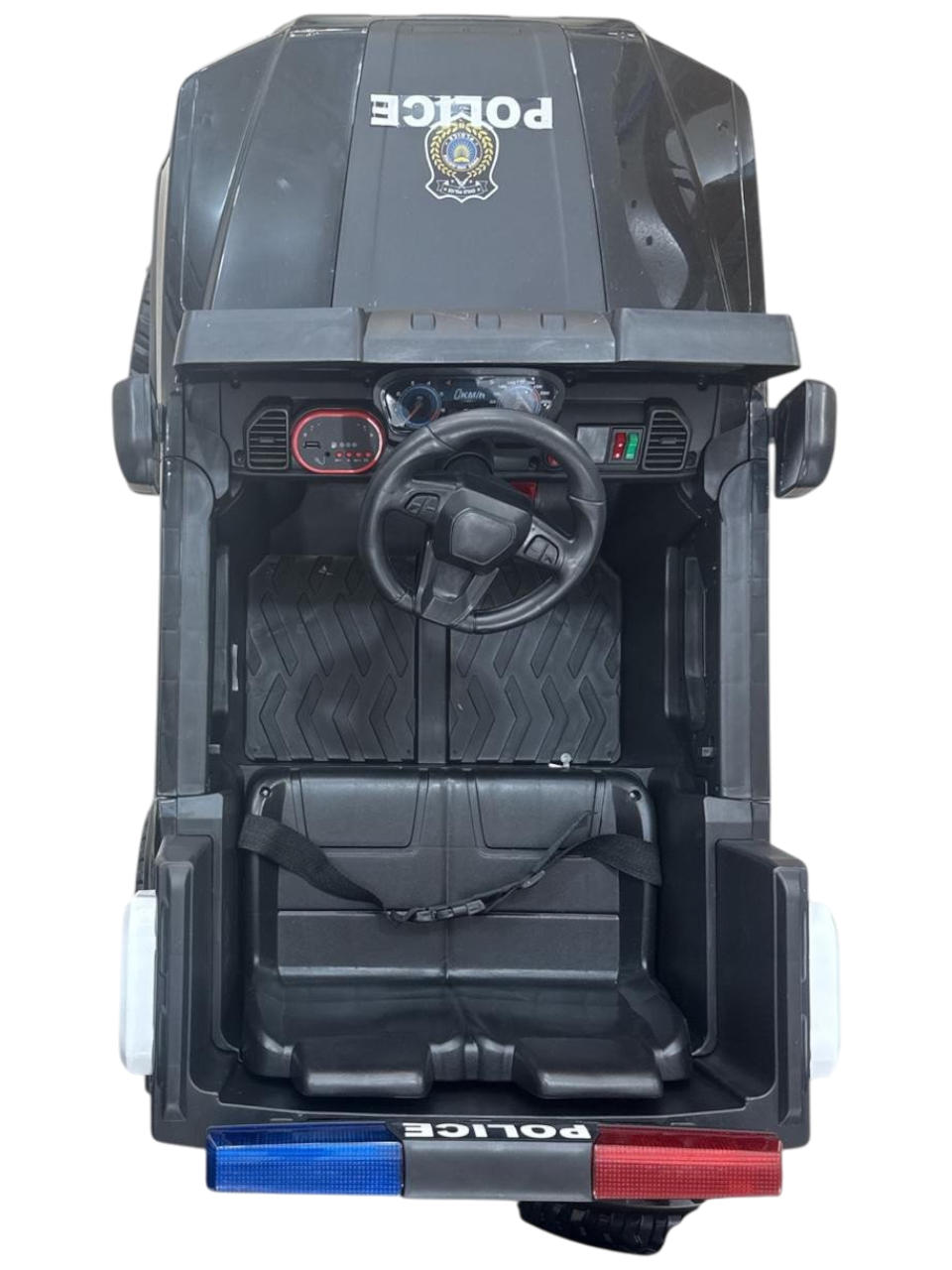 Elektrikli uşaq maşını / 366-10 POLIS 911 QARA - Thumbnail 1