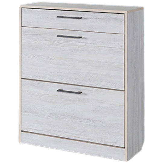 Ayaqqabı dolabı Perla Dual 2 Siyirməli (Sosna Astana)