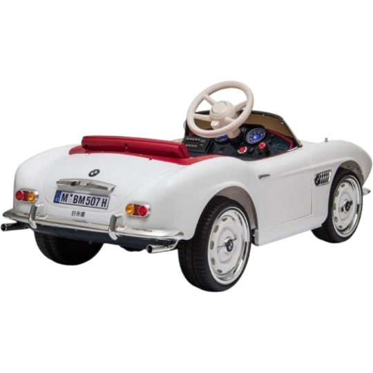 Elektrikli uşaq maşını BMW SX1938 (462-5) White - Thumbnail 4