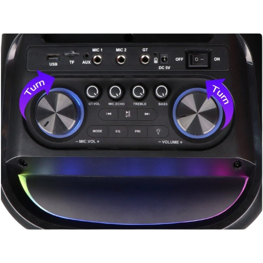 Səsgücləndirici Zqs 2x10" SING-E ZQS10221 50W - Thumbnail 1