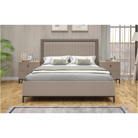 Yataq Dəsti Perla Domenika (Kapuçino) - Thumbnail 2