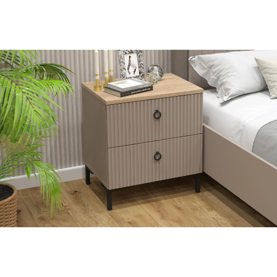 Yataq Dəsti Perla Domenika (Kapuçino) - Thumbnail 6