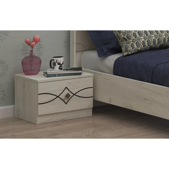 Yataq Dəsti Perla Fırat (Ağ) - Thumbnail 4