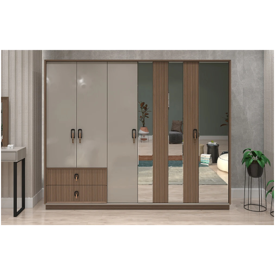 Yataq Dəsti Perla İnci (6 Qapılı Dolab ilə) - Thumbnail 3