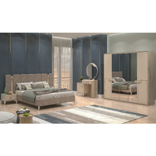 Yataq Dəsti Perla Santa (5 Qapılı Dolab ilə)