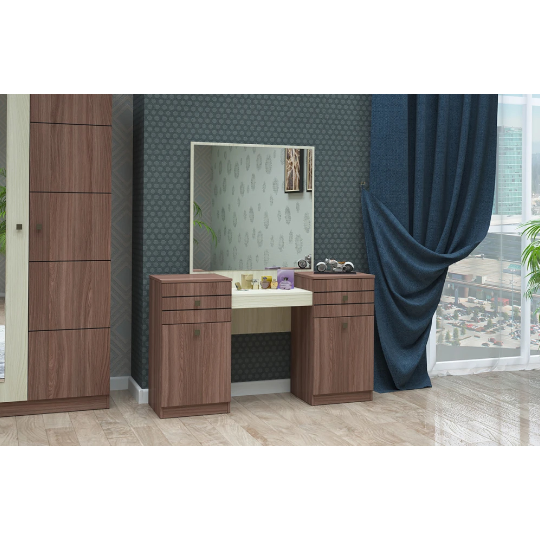 Yataq Dəsti Perla Tuna (3 Qapılı Dolab ilə) - Thumbnail 5